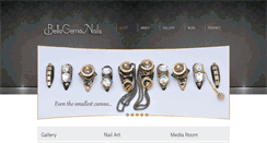 Desktop Screenshot of bellagemanails.com